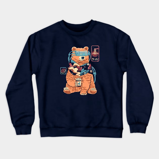 CYBEARPUNK Crewneck Sweatshirt by Elan Harris